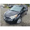 Image 2 : DUNCAN - 2015 NISSAN VERSA NOTE BLACK  230680 KMS - D357168