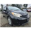 Image 5 : DUNCAN - 2015 NISSAN VERSA NOTE BLACK  230680 KMS - D357168