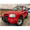 Image 1 : PARKSVILLE - 1999 SUZUKI VITARA RED  419546KMS - P102348