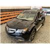 Image 4 : PARKSVILLE - 2008 ACURA MDX BLACK 373045 KMS - B005998