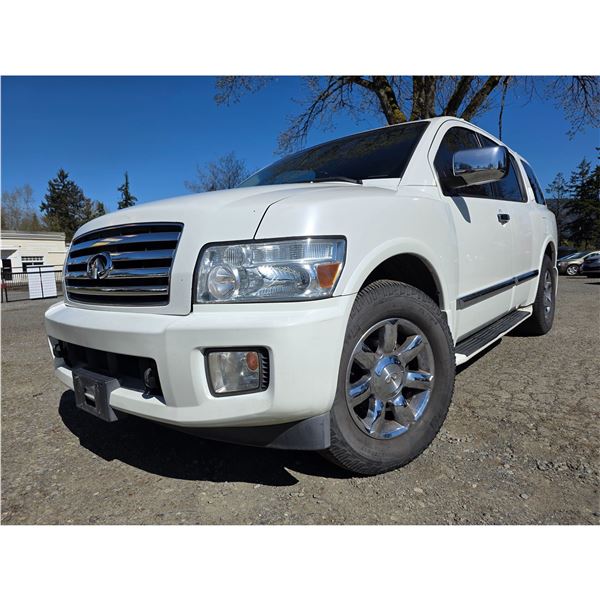 DUNCAN - 2005 INFINITI QX56 WHITE 239999 KMS - P803513