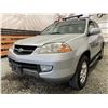 Image 2 : PARKSVILLE - 2001 ACURA MDX SILVER 242865 KMS - B003824