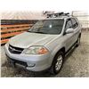 Image 3 : PARKSVILLE - 2001 ACURA MDX SILVER 242865 KMS - B003824