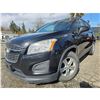 Image 1 : DUNCAN - 2014 CHEVROLET TRAX BLACK  291228 KMS - D184900