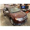 Image 10 : PARKSVILLE - 2009 FORD EDGE BROWN 224723 KMS - DB06549