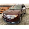 Image 3 : PARKSVILLE - 2009 FORD EDGE BROWN 224723 KMS - DB06549