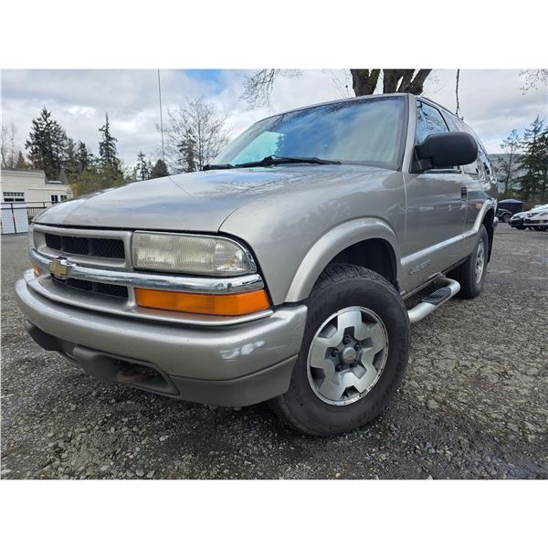 DUNCAN - 2005 CHEVROLET BLAZER SILVER  186253 KMS - D109093