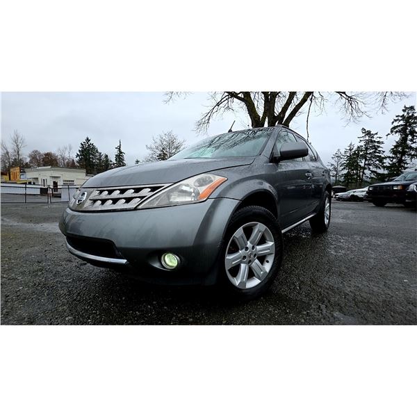 DUNCAN - 2007 NISSAN MURANO GREY 243683 KMS - D651130
