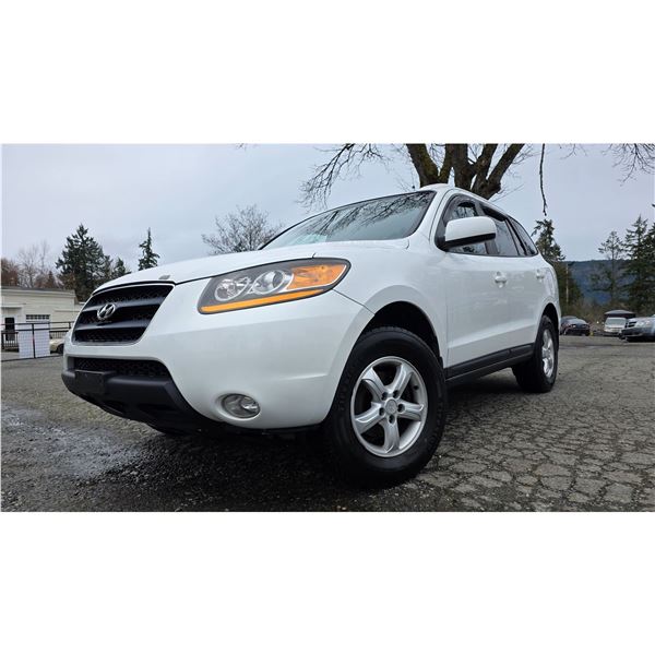 DUNCAN - 2009 HYUNDAI SANTA FE WHITE  215409 KMS - D313601