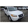 Image 6 : DUNCAN - 2009 HYUNDAI SANTA FE WHITE  215409 KMS - D313601