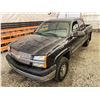 Image 4 : PARKSVILLE - 2004 CHEVROLET SILVERADO BLACK 420087 KMS - B143101