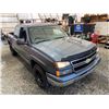 Image 10 : PARKSVILLE - 2007 CHEVROLET SILVERADO BLUE 194649 KMS - P161130