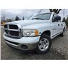 Image 1 : DUNCAN - 2005 DODGE RAM 1500 WHITE 237398 MILES - D200430
