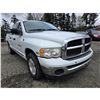 Image 5 : DUNCAN - 2005 DODGE RAM 1500 WHITE 237398 MILES - D200430