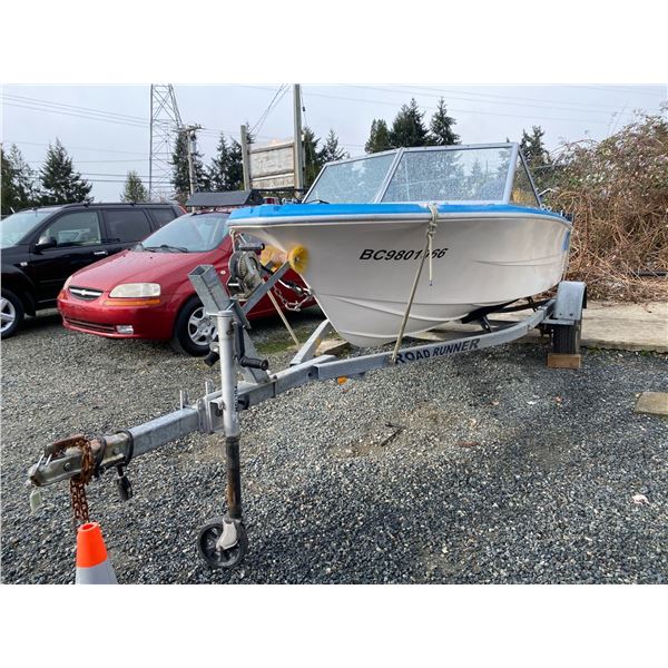 PARKSVILLE - 1981 DOUBLE EAGLE RUNABOUT WHITE - P001231
