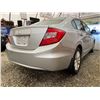 Image 14 : PARKSVILLE - 2012 HONDA CIVIC GREY 319590 KMS - P008937