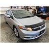 Image 9 : PARKSVILLE - 2012 HONDA CIVIC GREY 319590 KMS - P008937