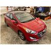 Image 10 : PARKSVILLE - 2016 HYUNDAI ELANTRA RED 181627 KMS - B336472