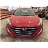 Image 6 : PARKSVILLE - 2016 HYUNDAI ELANTRA RED 181627 KMS - B336472
