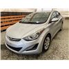 Image 3 : PARKSVILLE - 2014 HYUNDAI ELANTRA GREY 200956 KMS - B507491