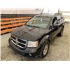 Image 4 : PARKSVILLE - 2008 DODGE DURANGO BLACK 278367 KMS - B115962