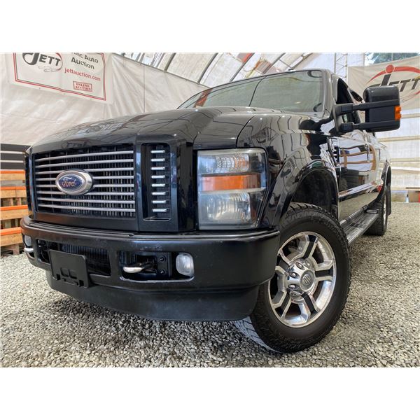 PARKSVILLE - 2008 FORD F-350 BLACK 312886 KMS - DC77530