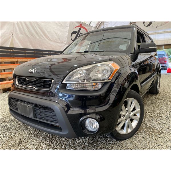 PARKSVILLE - 2013 KIA SOUL BLACK 155608 KMS - D638666