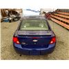 Image 24 : PARKSVILLE - 2007 CHEVROLET COBALT PURPLE 219987 KMS - B130174