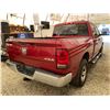 Image 15 : PARKSVILLE - 2012 DODGE RAM RED 252606 KMS - B260191
