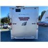 Image 4 : PARKSVILLE - 2019 ALCOM LLC 14FT CARGO TRAILER SILVER - P019810