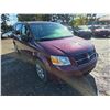 Image 6 : DUNCAN - 2009 DODGE GRAND CARAVAN RED "NO RESERVE" 264100 KMS - D530847