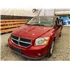 Image 3 : PARKSVILLE - 2007 DODGE CALIBER RED 209760 KMS - B142398