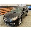 Image 4 : PARKSVILLE - 2016 CHEVROLET TRAVERSE BLACK 256689 KMS - D314023
