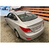 Image 22 : PARKSVILLE - 2014 HYUNDAI ACCENT SILVER  162118 KMS - B709450