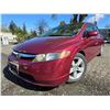 Image 1 : DUNCAN - 2006 HONDA CIVIC  RED 329979 KMS - D808190