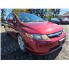 Image 5 : DUNCAN - 2006 HONDA CIVIC  RED 329979 KMS - D808190