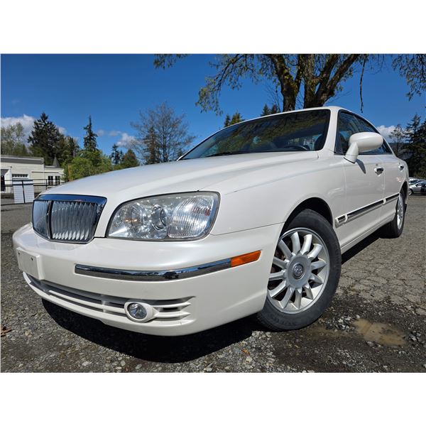 DUNCAN - 2004 HYUNDAI XG350 WHITE  169183 KMS - D329003