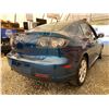 Image 14 : PARKSVILLE - 2007 MAZDA MAZDA3 BLUE 144580 KMS - B759992