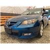 Image 2 : PARKSVILLE - 2007 MAZDA MAZDA3 BLUE 144580 KMS - B759992