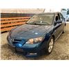 Image 3 : PARKSVILLE - 2007 MAZDA MAZDA3 BLUE 144580 KMS - B759992