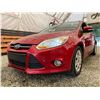 Image 2 : PARKSVILLE - 2012 FORD FOCUS RED 183077 KMS - D306000