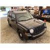 Image 10 : PARKSVILLE - 2009 JEEP PATRIOT BLACK 238106 KMS - B101165