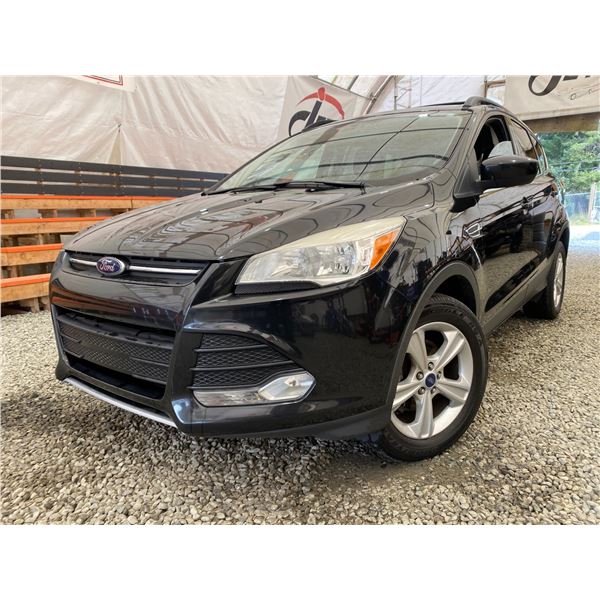 PARKSVILLE - 2013 FORD ESCAPE BLACK 182913 KMS - BA76004