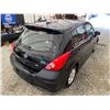 Image 16 : PARKSVILLE - 2008 NISSAN VERSA BLACK 124119 KMS - P404108