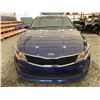Image 6 : PARKSVILLE - 2016 KIA OPTIMA BLUE 179573 KMS - B018368