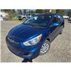 Image 2 : DUNCAN - 2015 HYUNDAI ACCENT BLUE 144826 KMS - J211503
