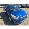 Image 6 : DUNCAN - 2015 HYUNDAI ACCENT BLUE 144826 KMS - J211503