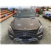Image 7 : PARKSVILLE - 2015 MERCEDES-BENZ ML-CLASS BROWN 136614 KMS - D613676