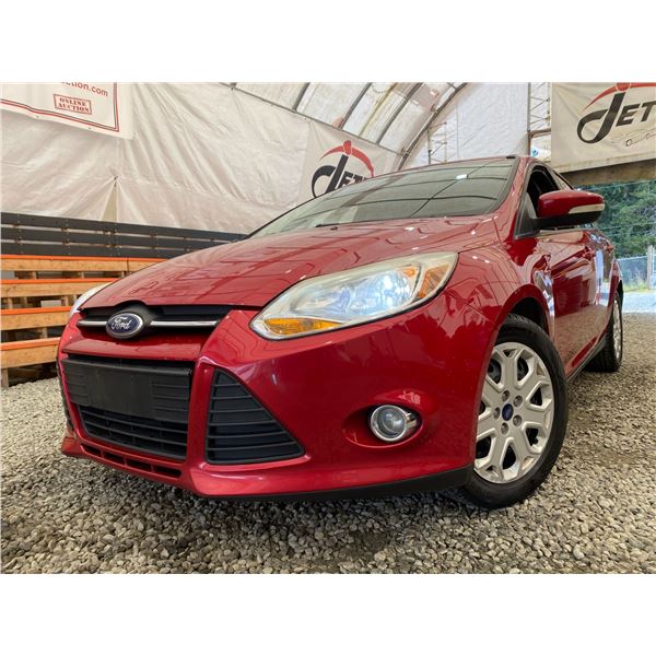 PARKSVILLE - 2012 FORD FOCUS RED 183077 KMS - D306000