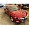 Image 10 : PARKSVILLE - 2019 CHEVROLET MALIBU RED 94569 KMS - D223102